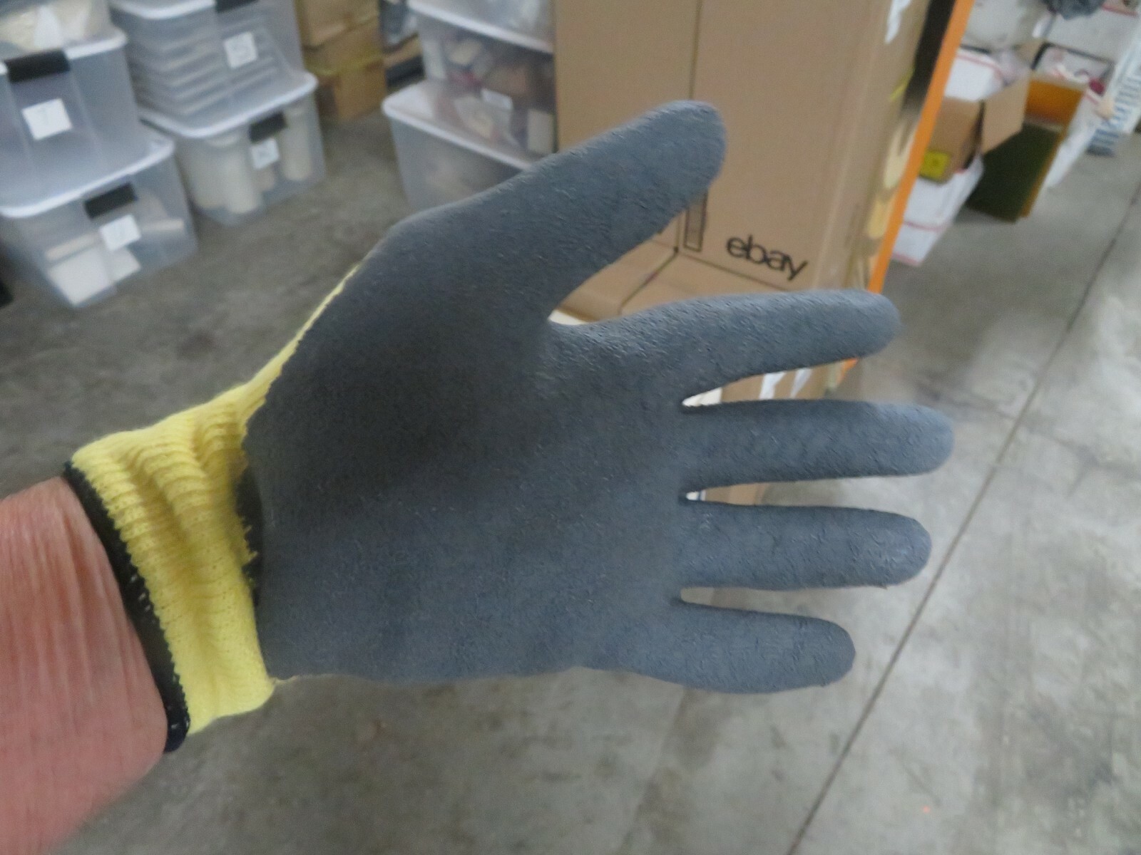 12 pairs SHOWA BEST Cut-Resistant Rubber Coated Work Gloves Medium 4811-08