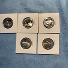 2006 FIVE PROOF Silver Quarters NICE!