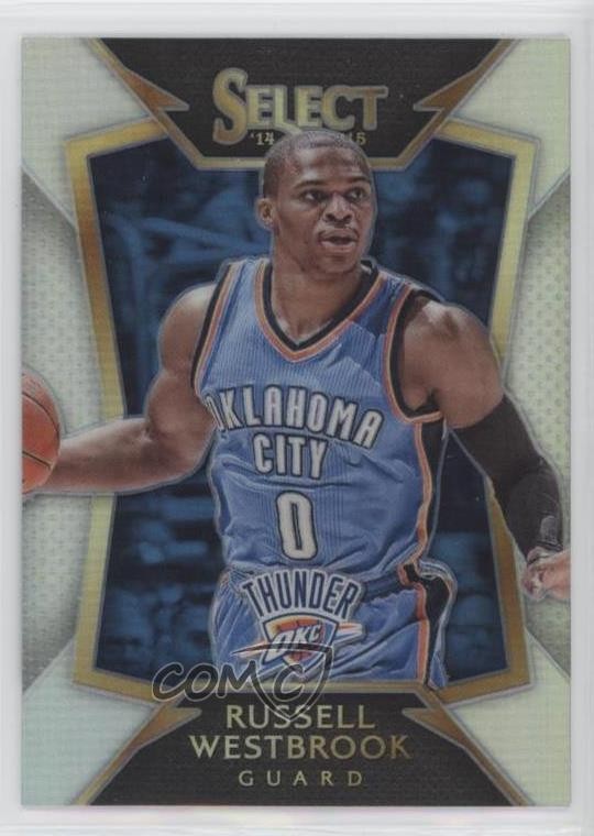 2014-15 Panini Select Concourse Silver Prizm Russell Westbrook #78 07qr