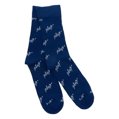 Flensburger Bier Socken Wollsocken Strümpfe Unisex ''Plop'' Blau