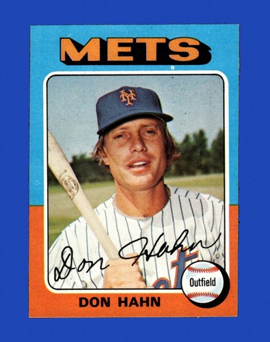 1975 Topps Set-Break #182 Don Hahn NM-MT OR BETTER *GMCARDS*