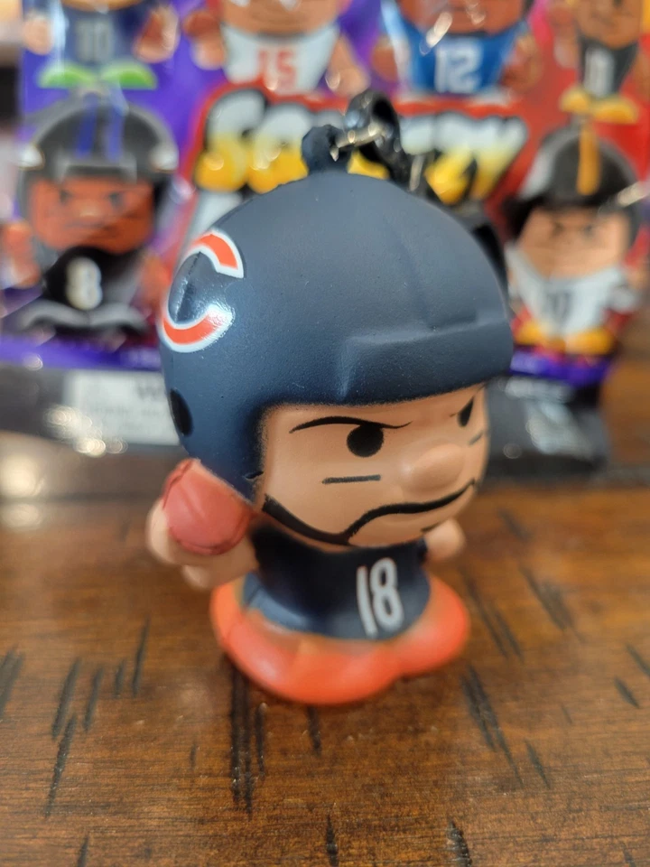 2026 NFL SqueezyMates Caleb Williams Chicago Bears Plush Keychain - Image 2 of 4