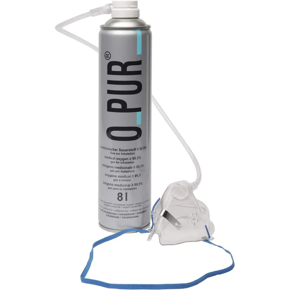 IMP GMBH INTERNATIONAL MEDICAL PRODUCTS o Pur Sauerstoff Dose Inkl.maske U.schlauch Spray 8l - 03044104