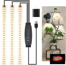 8.6'' LED Grow Light Strips, Full Spectrum 3500K Grow Lights for Indoor Plants,