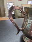 Vintage Silver Plated Etched Footed Cup With Handle — photo 2