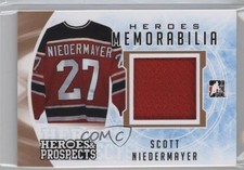 2016-17 Leaf ITG Heroes & Prospects Memorabilia Scott Niedermayer #HM-41 HOF 0c3