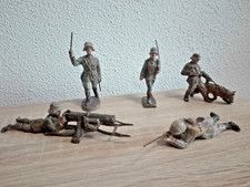 HAUSSER ELASTOLIN MILITÄR SOLDATEN FIGUREN KONVOLUT SAMMLUNG WK2