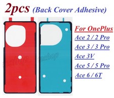 2x OEM Rear Back Housing Cover Adhesive Tape For OnePlus Ace 2 Pro 3 5 Pro 6 6T
