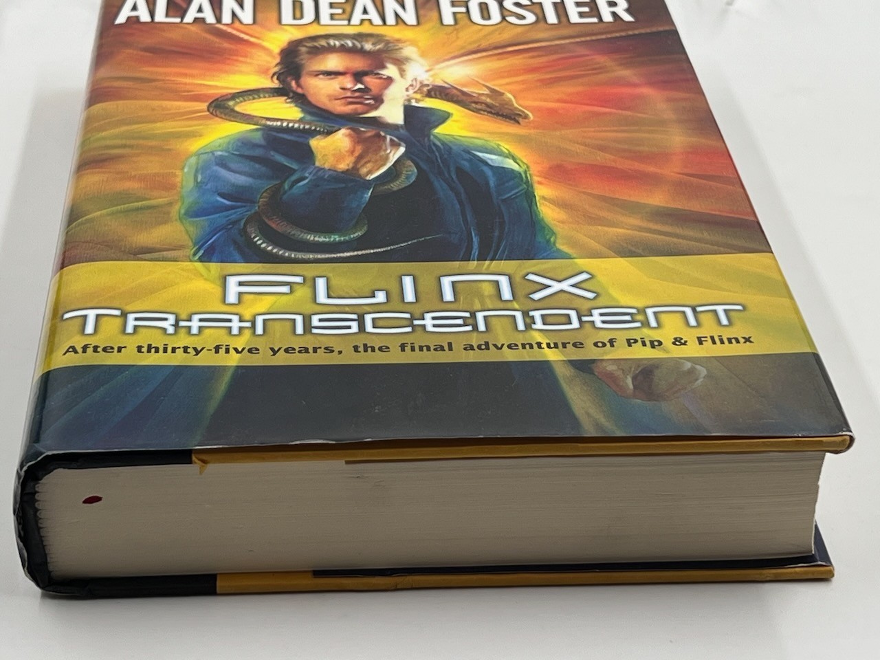 Alan Dean Foster, Flinx - Transcendent, HC DJ 1st 2009, Del Rey