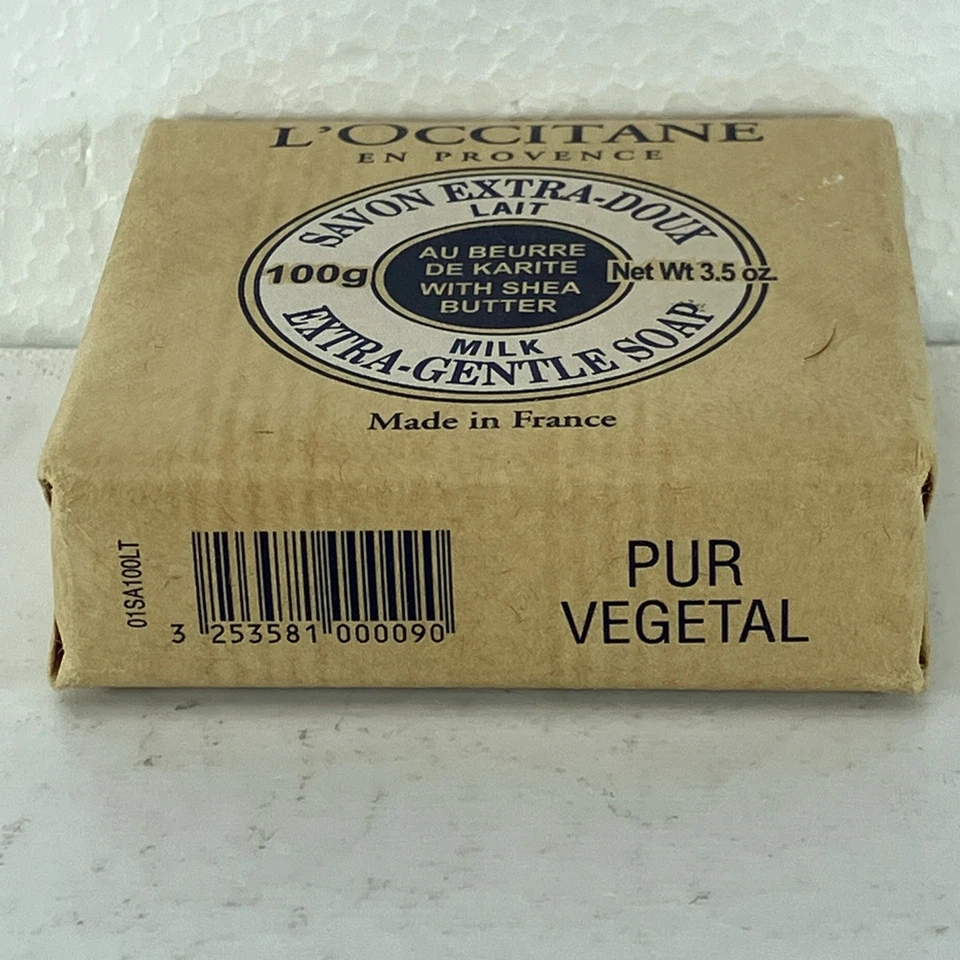 L'Occitane France Shea Milk Butter Extra Gentle Soap Milk 3.5 oz New & Sealed - Image 4 of 4