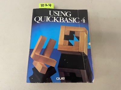 Using QuickBASIC 4 Programming Guide Book by QUE