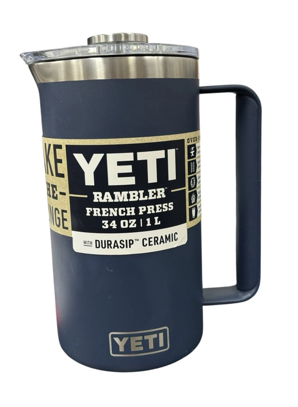 YETI Rambler 34 oz. French Press Coffee Maker - Blue