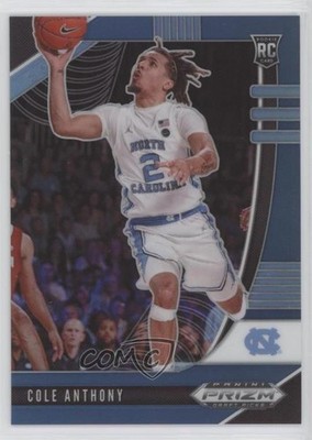 2020-21 Panini Prizm Draft Picks Blue 73/199 Cole Anthony #49 Rookie RC 06vc