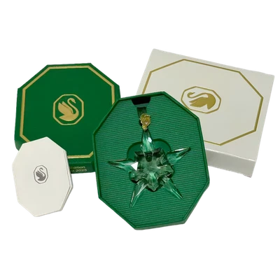 WBQY001-111 5691172 NEW Swarovski Crystal 2025 ANNUAL EDITION LARGE CHRISTMAS ORNAMENT USA