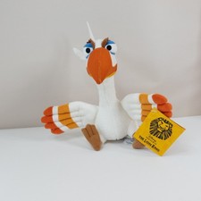 Disney Lion King Zazu Bean Bag Plush Stuffed Broadway Musical With Tags 8"