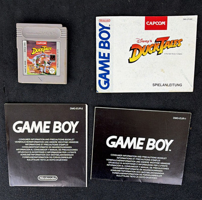 Disney's DuckTales Nintendo Game Boy PAL DMG-DT-NOE inkl. Handbuch