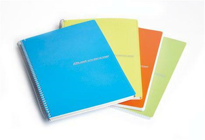 Spiral Block A4 5 Sections Fluo 5m 232 Pages