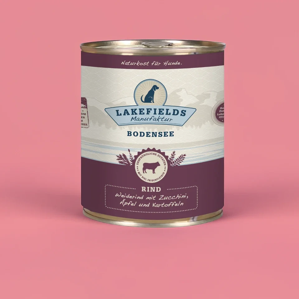 Lakefields Nassfutter Adult & Welpenfutter - Bild 2 von 3