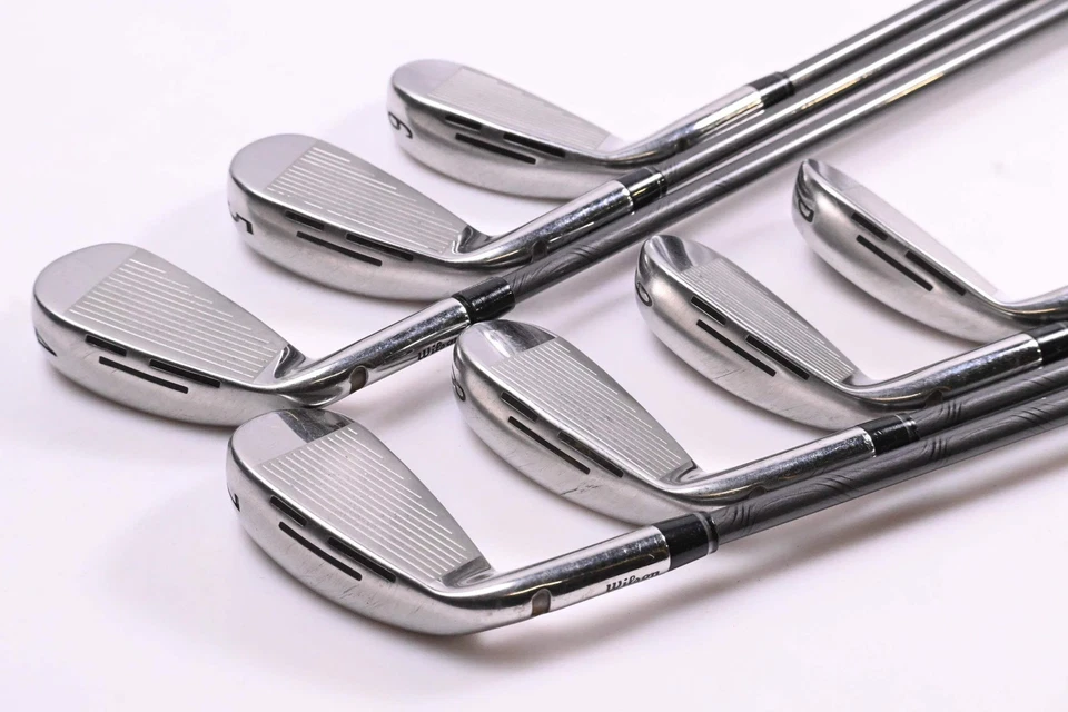 Wilson D9 Irons / 4-PW / Senior Flex Evenflow 55 Shafts - Image 4 of 4