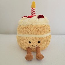 Jellycat  Amuseables Birthday Cake Stuffed Pl...