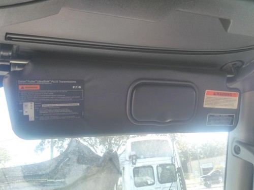 Replaces 2016 INTERNATIONAL PROSTAR 122 INTERIOR SUN VISOR ,  FL