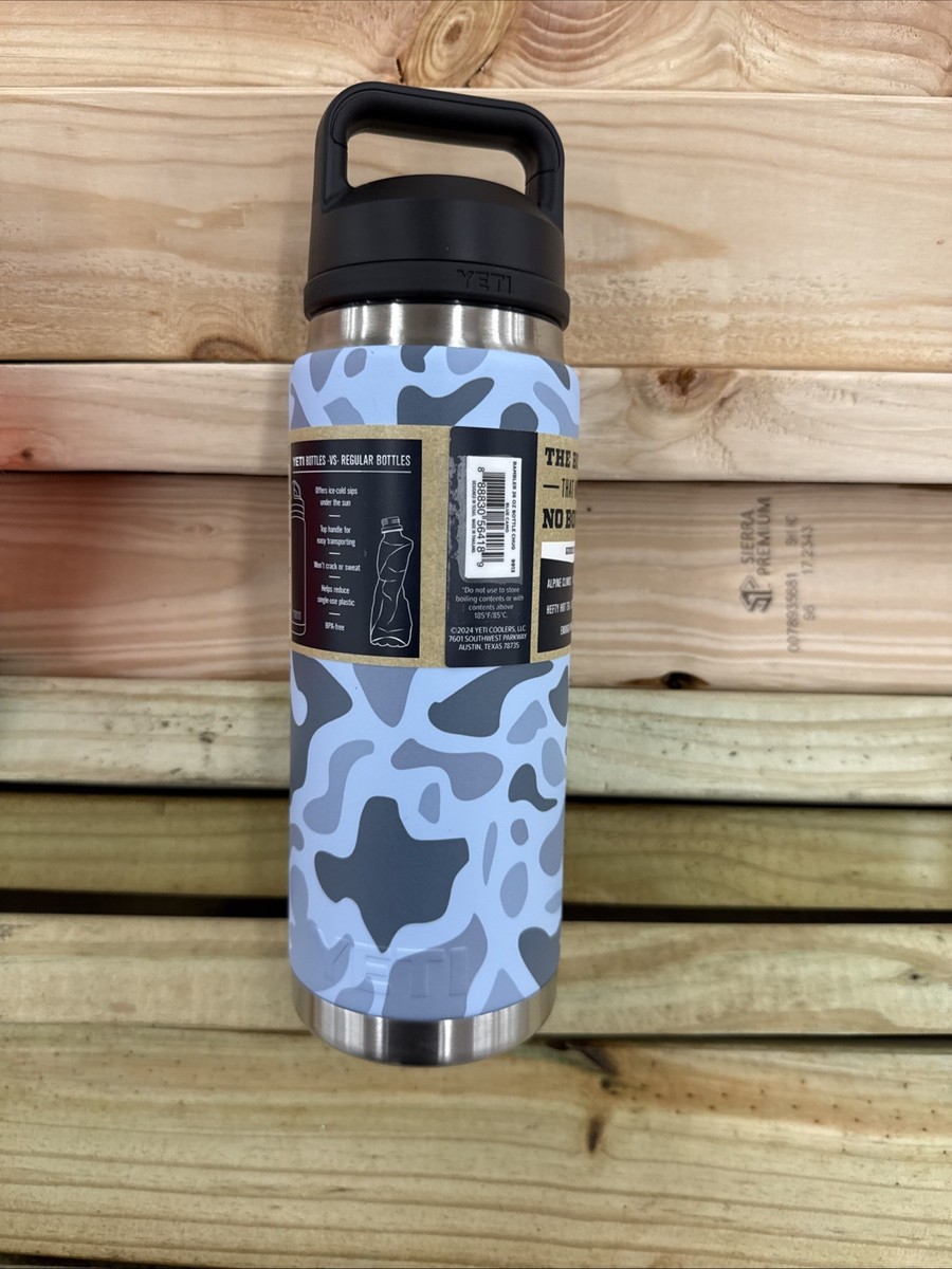 Yeti Rambler 26oz Bottle Blue Camo - New!!! Chug Cap | eBay