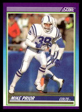 1990 Score Mike Prior #468 Indianapolis Colts NFL Football 