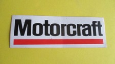 autocollant publicitaire vintage Motorcraft 11,5 cm / 4 cm