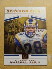 2017 Donruss All-Time Gridiron Kings Marshall Faulk #30
