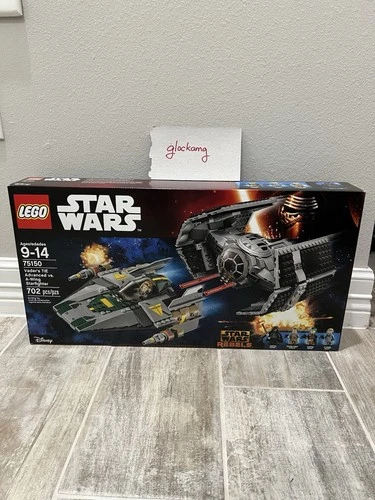 Brand New LEGO Star Wars: Vader's Tie Advanced Vs. A-Wing Starfighter (75150)