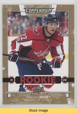 2017-18 Upper Deck Compendium Rookies Gold Madison Bowey #847 READ o1h