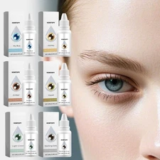 Colored Eye Drops Lighten & Change Your Eye Color Relieves Eye Strain 6Shade ^
