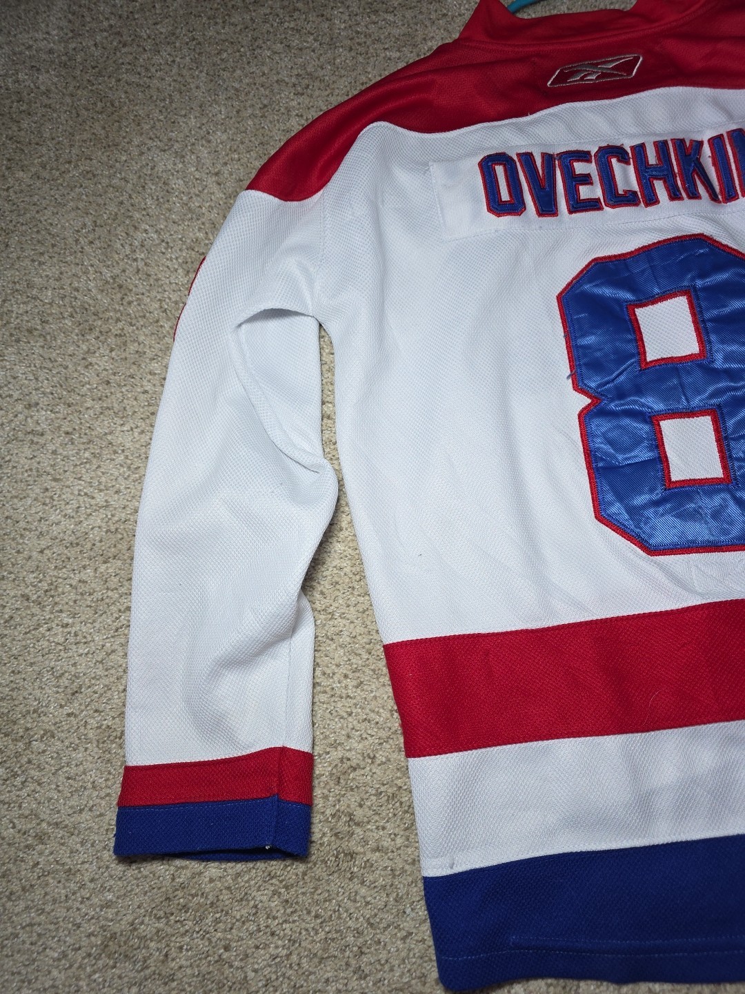 Washington Capitals Alex Ovechkin 2011 Winter Classic Youth Jersey Size L/XL thumbnail 13