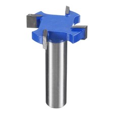 T Slot Cutter Rabbet Router Bit 1/2" Shank 1-3/8" x 5/16" 4 Wing Carbide