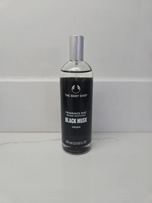 The Body Shop Black Musk Fragrance Mist Spray 100ml Vegan - New