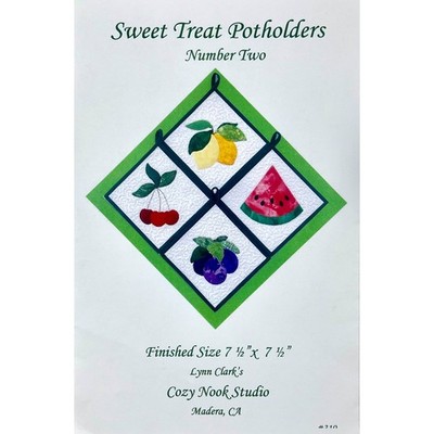 Sweet Treat Potholders Number Two PATTERN #310 by Lynn Clark s Cozy Nook Studio