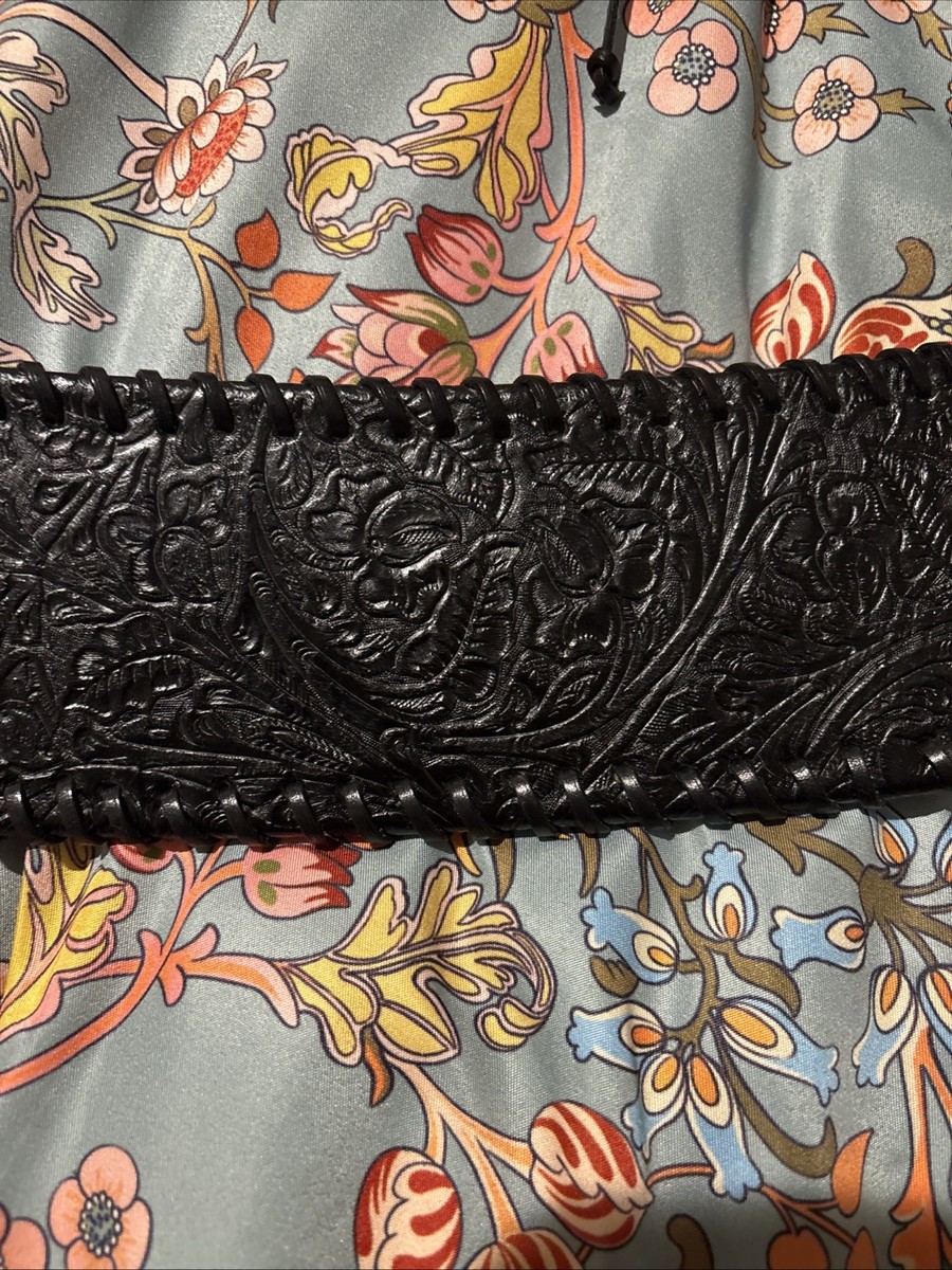 Vintage Suzi Roher Black Leather Belt | eBay display picture 2