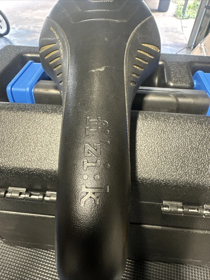 Sillín Fizik Nisene HP Wing Flex Road MTB - negro - usado Foto 4 de 4