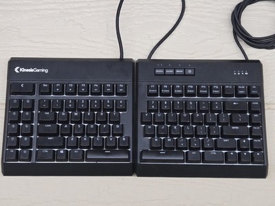 Kinesis Gaming Freestyle Edge RGB Split Mechanical Keyboard Ergonomic PC/MAC