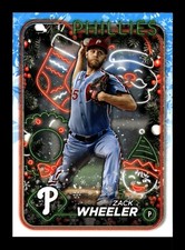 2024 Topps Holiday Zack Wheeler #H6 Philadelphia Phillies