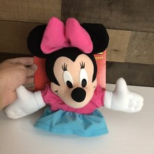 Disney Minnie Mouse VTG Hand Puppet Pretend Play Mattel Arco Toys Imagination