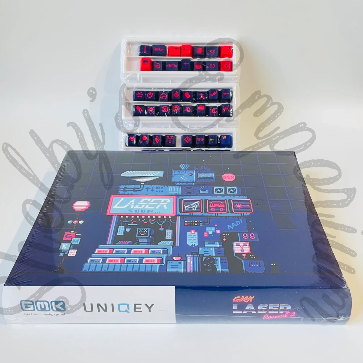 DROP MITO GMK LASER CUSTOM KEYCAP SET Cyberdeck 2nd Round
