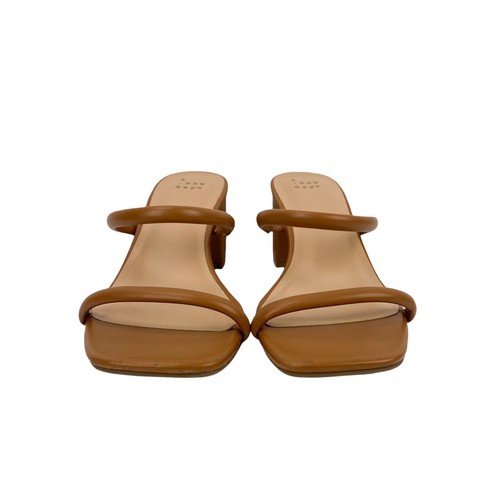A New Day Sienna Cris Heel Sandal Brown 