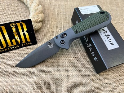 Benchmade 430BK REDOUBT Axis CPM-D2 Powder Steel Folding Knife HRC-62