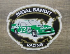 SKOAL BANDIT RACING #33 OVAL DECAL/STICKER 6.5 X 5.5 "NEW