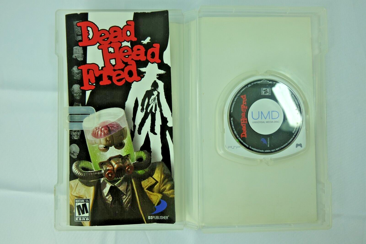 PlayStation Portable - PSP★Dead Head Fred 海外版(国内本体動作可能) Sony PSP Soft Only Dead Head Fred Japan PlayStation Portable