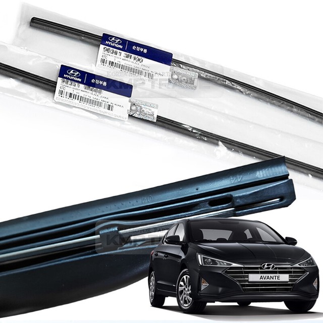 OEM Genuine Parts Windshield Wiper Blade Rubber LH+RH for HYUNDAI 2019