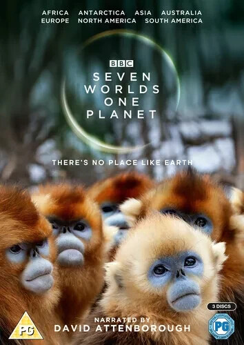 Seven Worlds One Planet (2019) David Attenborough NEW UNSEALED DVD - Image 2