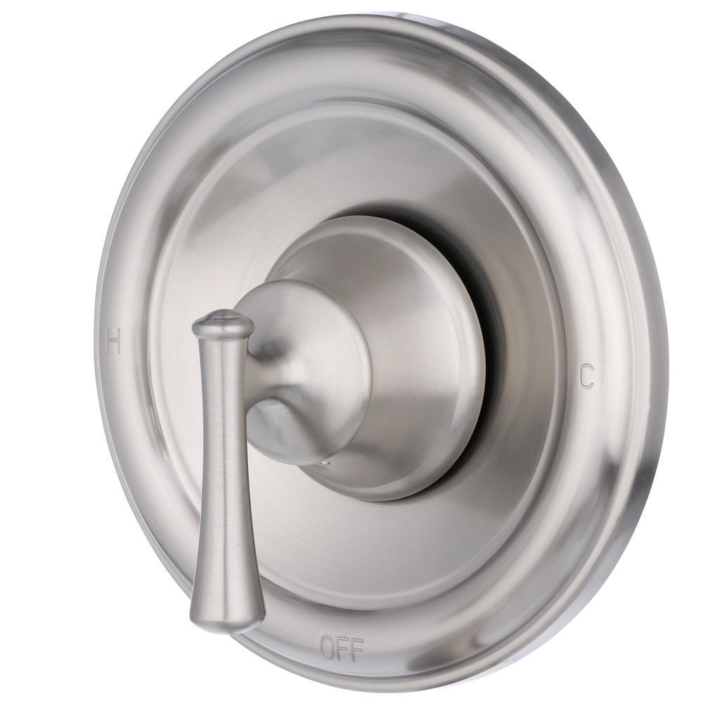 Moen 82877SRN Ashville 1Handle Shower Faucet w Valve Spot Resist