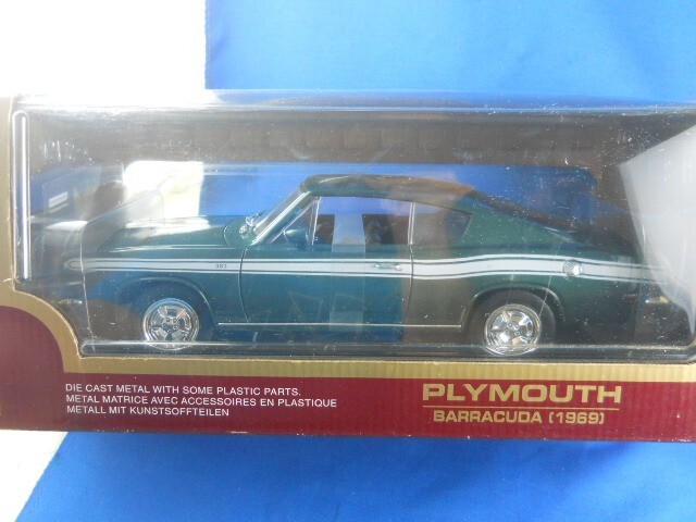 Road Legends 1969 Plymouth Barracuda 1:18 Diecast | eBay